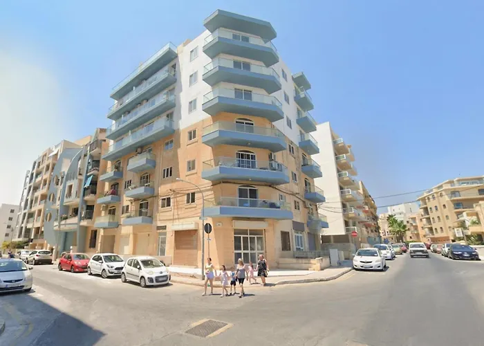 شقة Seascape - Modern Seaview In Prime Area Of Qawra *